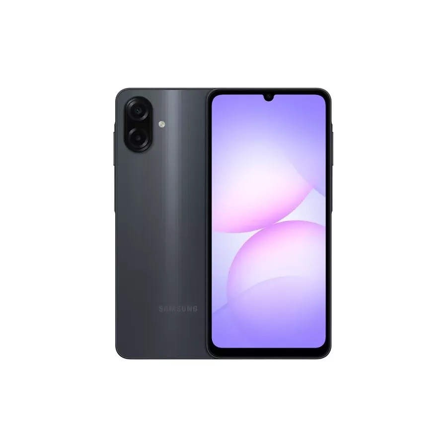 Samsung galaxy a07 4g black prednja i zadnja strana