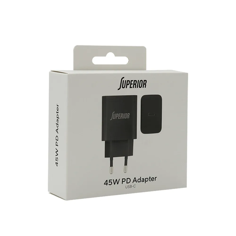 Kutija Superior 45W PD Adapter crni bez kabla